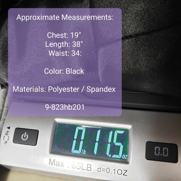 Jones New York women's size 14 Shiny Black Sleeveless Knee Length Dress - Picture 8 of 8